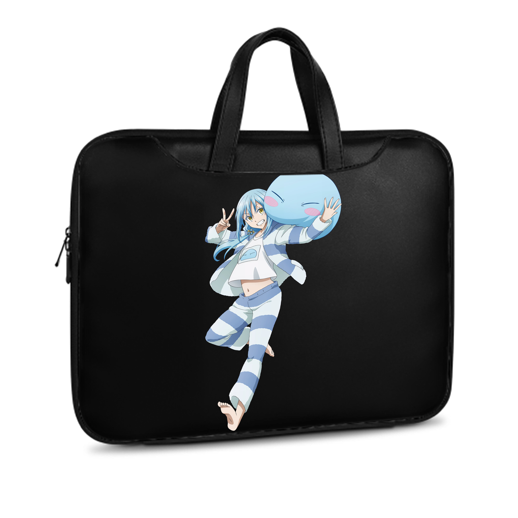 （画像用） 転スラ Regarding Reincarnated to Slime レザーラップトップバッグ　ノートパソコンケース