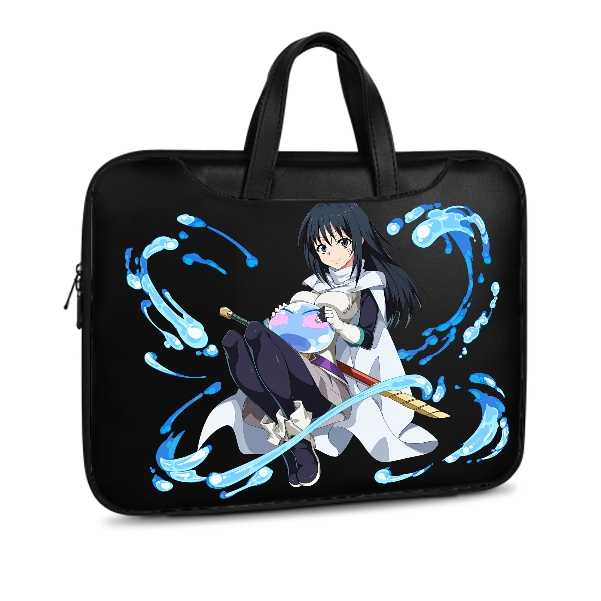 （画像用） 転スラ Regarding Reincarnated to Slime レザーラップトップバッグ　ノートパソコンケース
