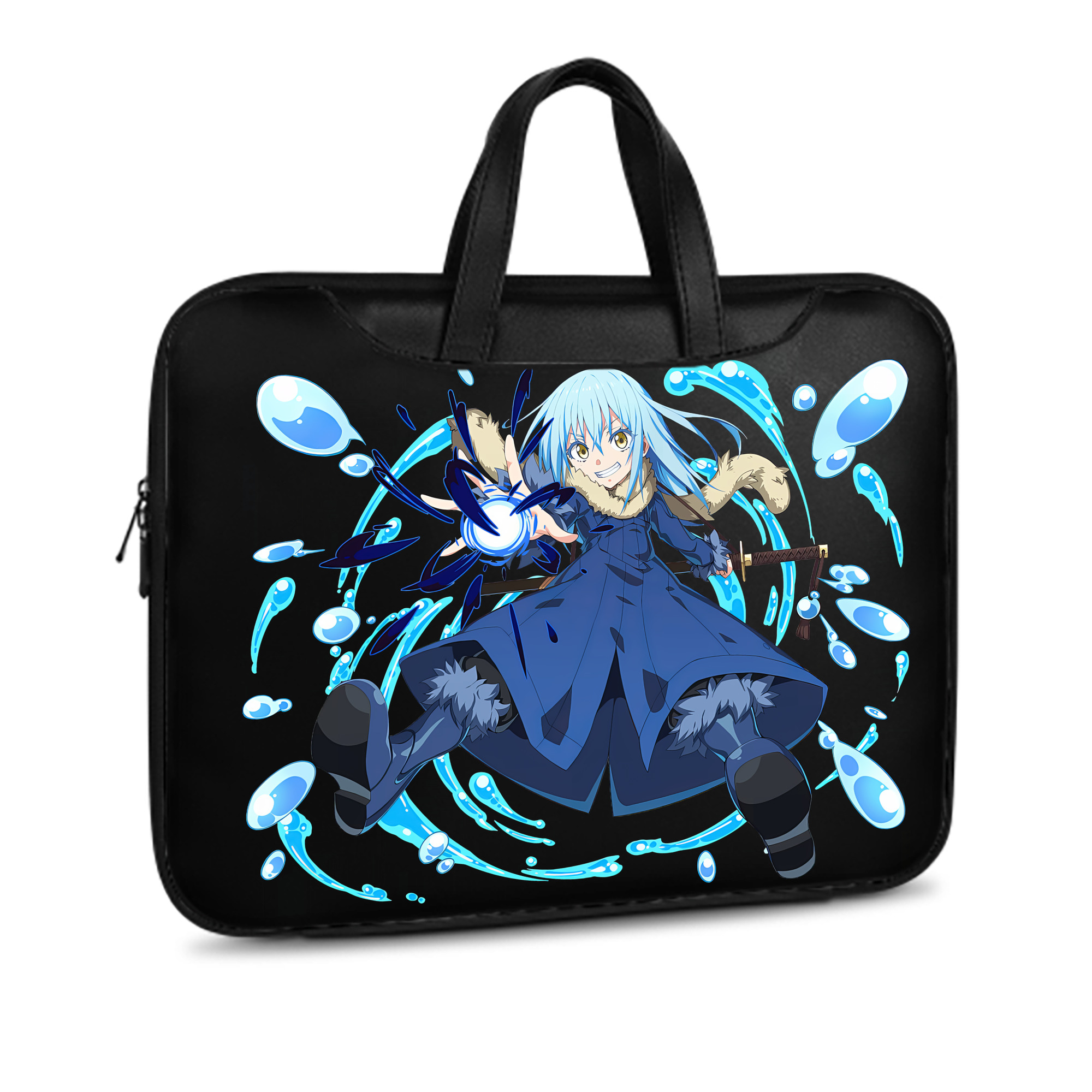 （画像用） 転スラ Regarding Reincarnated to Slime レザーラップトップバッグ　ノートパソコンケース