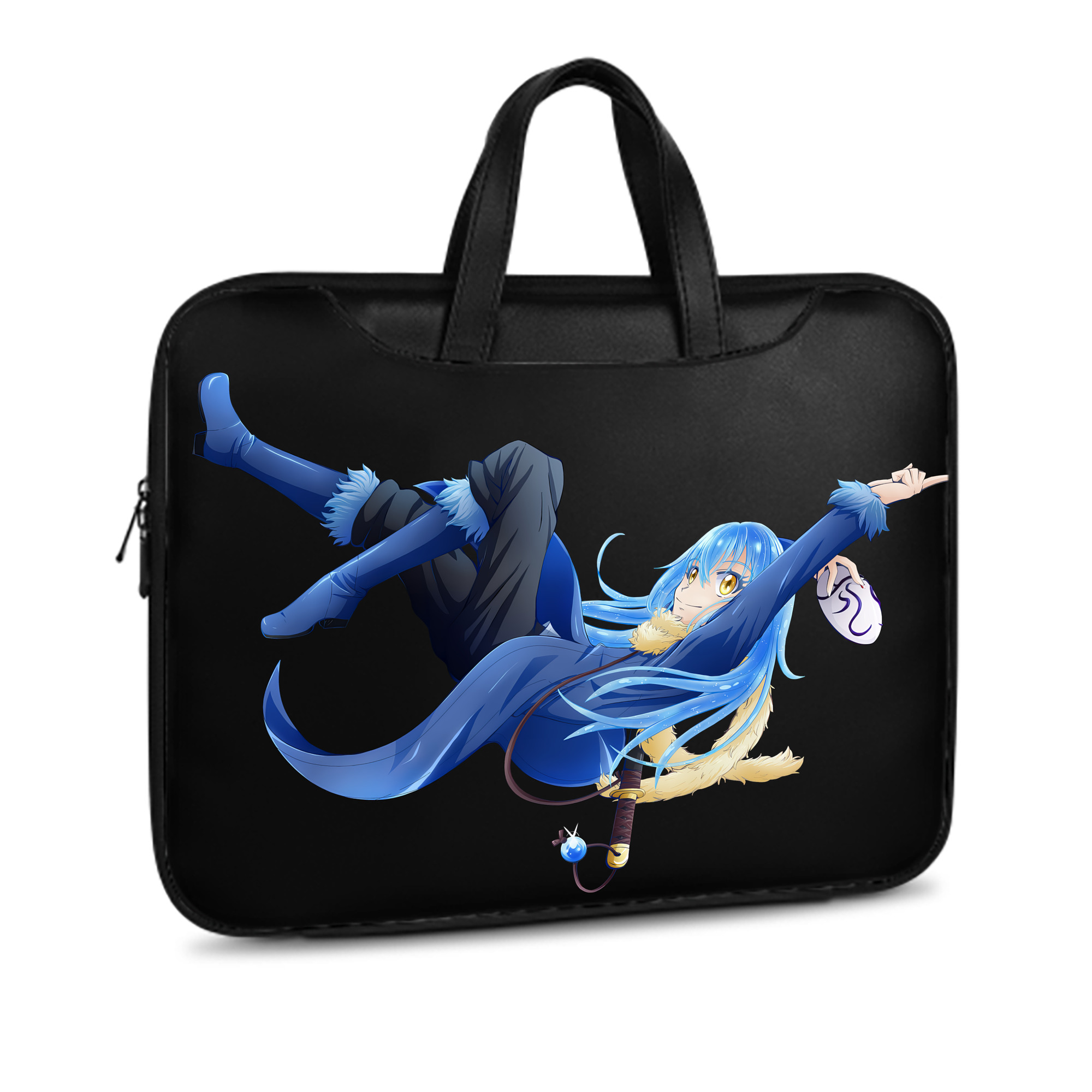 （画像用） 転スラ Regarding Reincarnated to Slime レザーラップトップバッグ　ノートパソコンケース