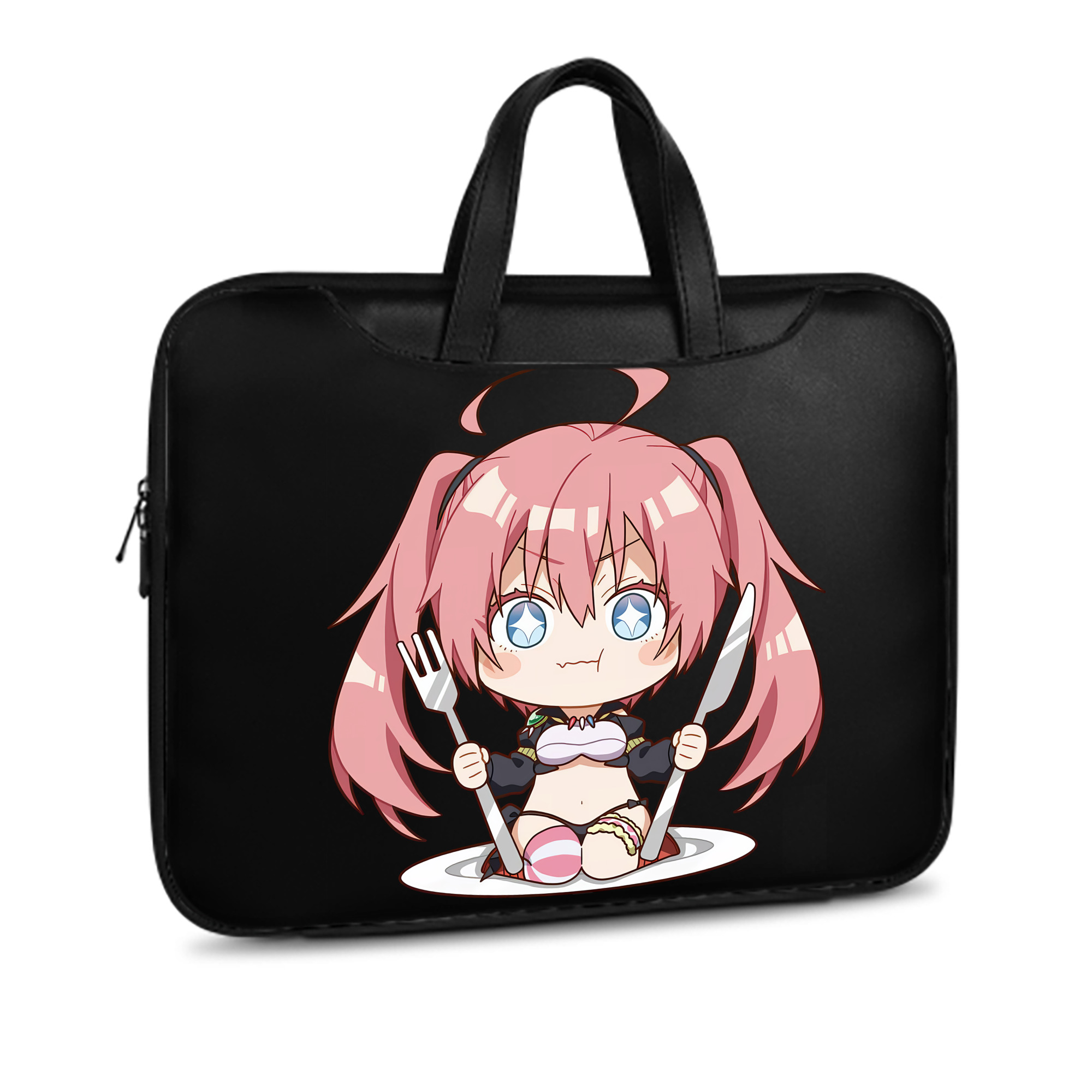 （画像用） 転スラ Regarding Reincarnated to Slime レザーラップトップバッグ　ノートパソコンケース