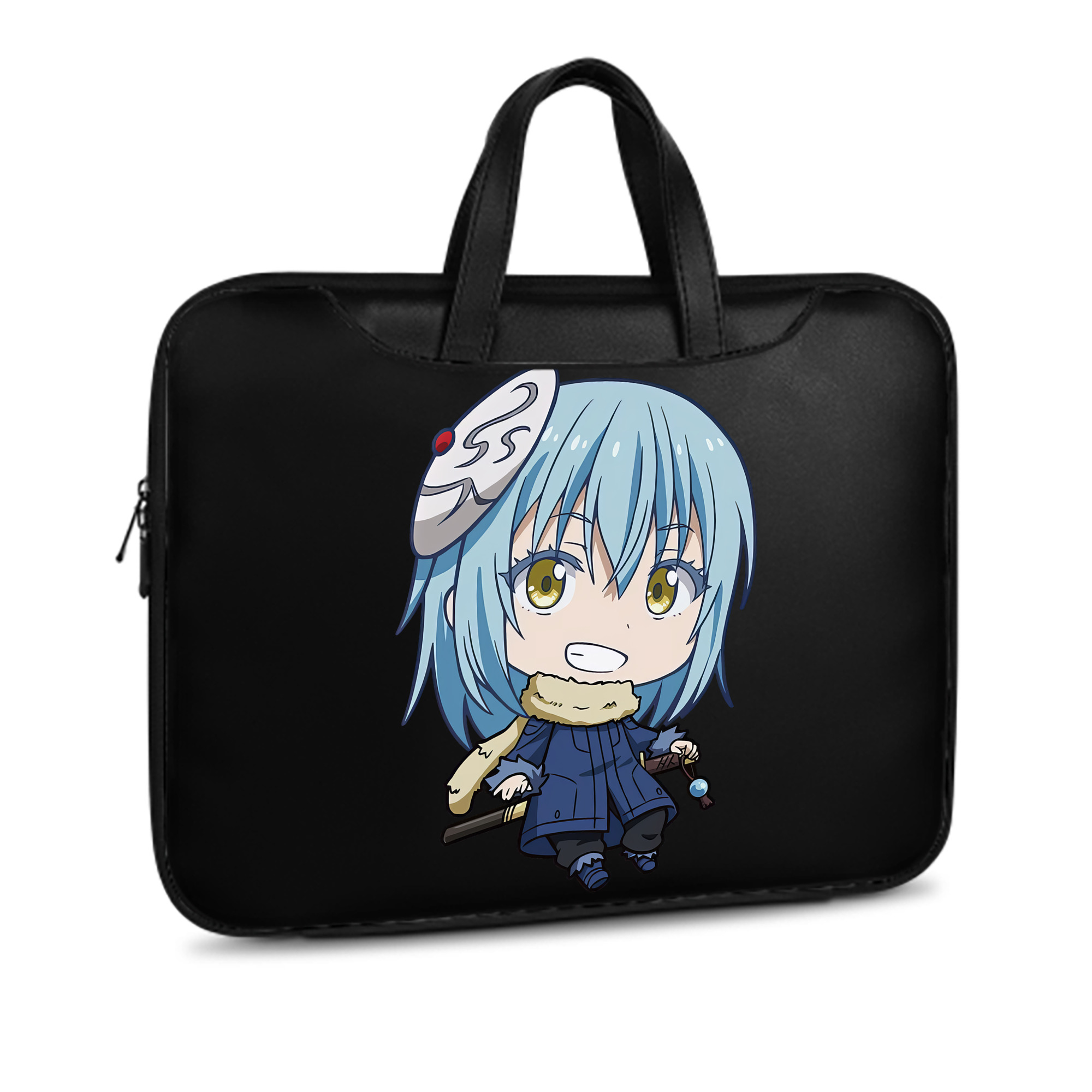 （画像用） 転スラ Regarding Reincarnated to Slime レザーラップトップバッグ　ノートパソコンケース