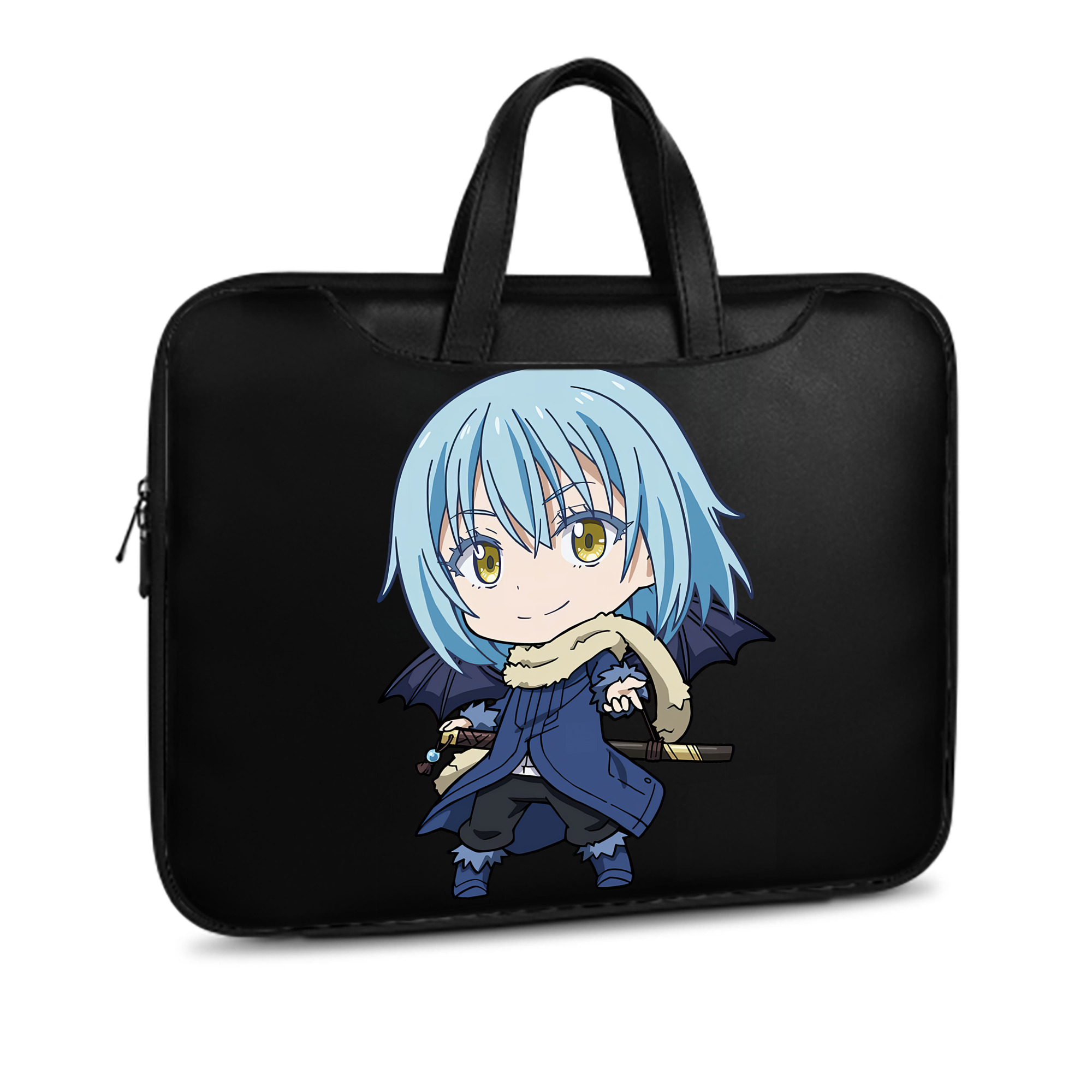 （画像用） 転スラ Regarding Reincarnated to Slime レザーラップトップバッグ　ノートパソコンケース