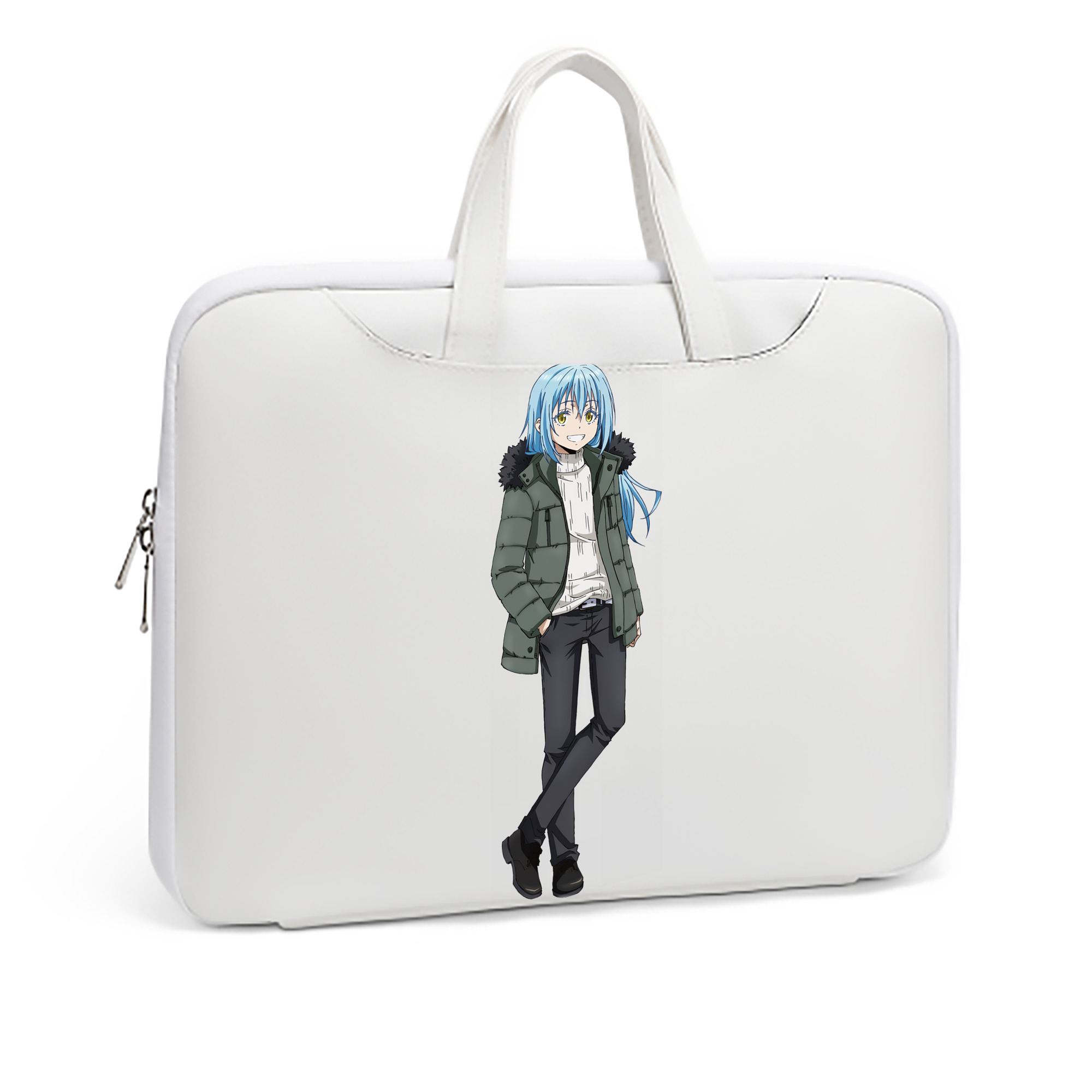 （画像用） 転スラ Regarding Reincarnated to Slime レザーラップトップバッグ　ノートパソコンケース
