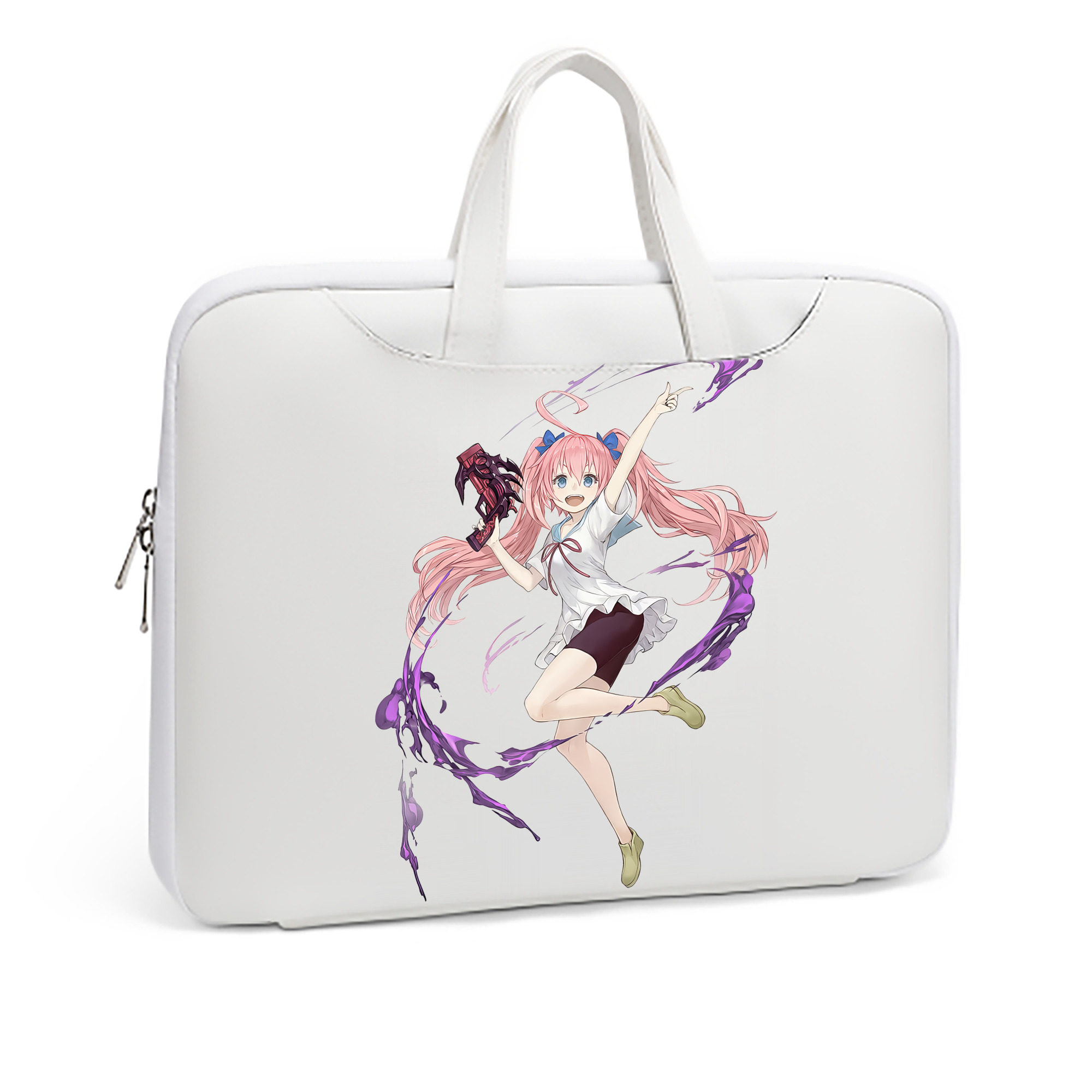 （画像用） 転スラ Regarding Reincarnated to Slime レザーラップトップバッグ　ノートパソコンケース