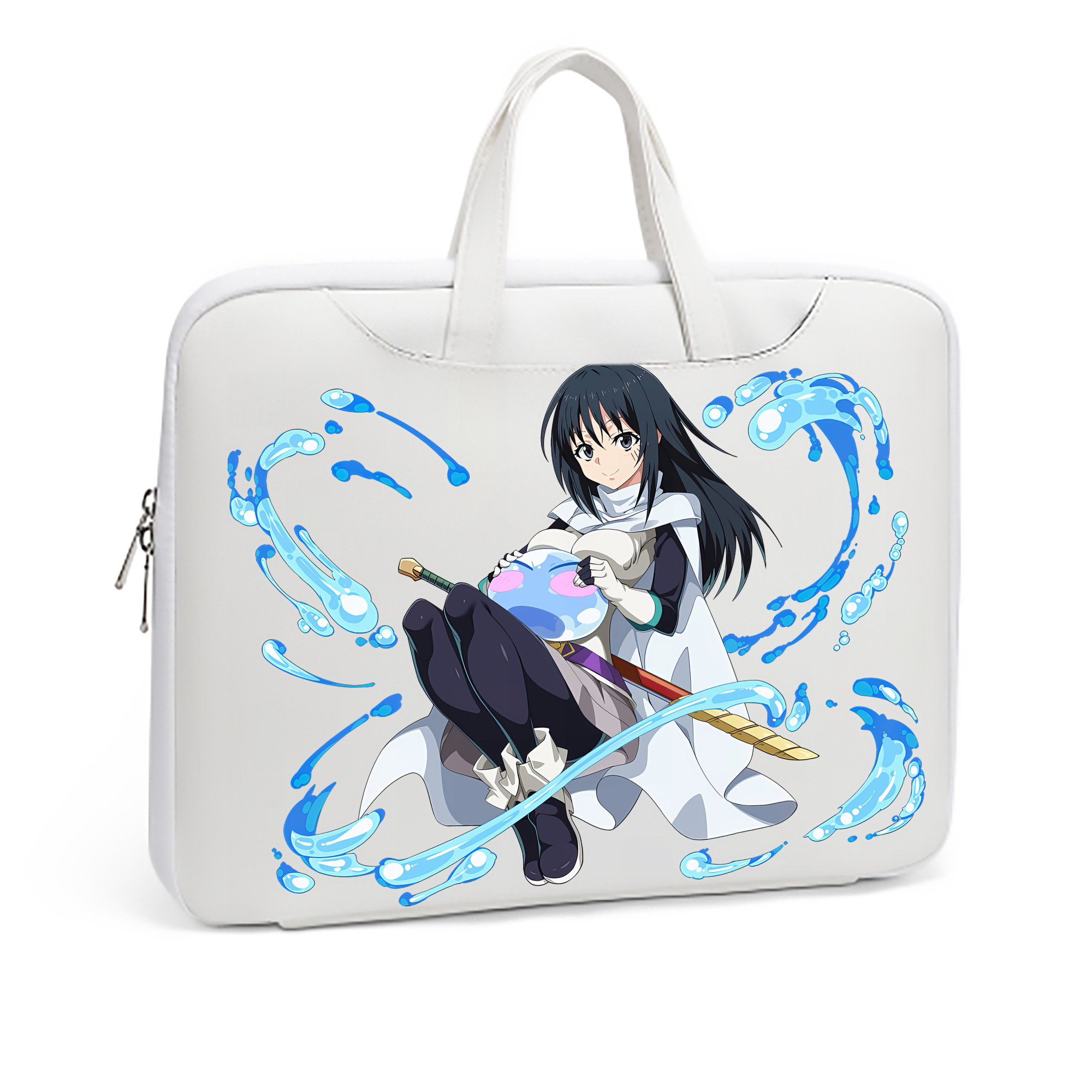 （画像用） 転スラ Regarding Reincarnated to Slime レザーラップトップバッグ　ノートパソコンケース