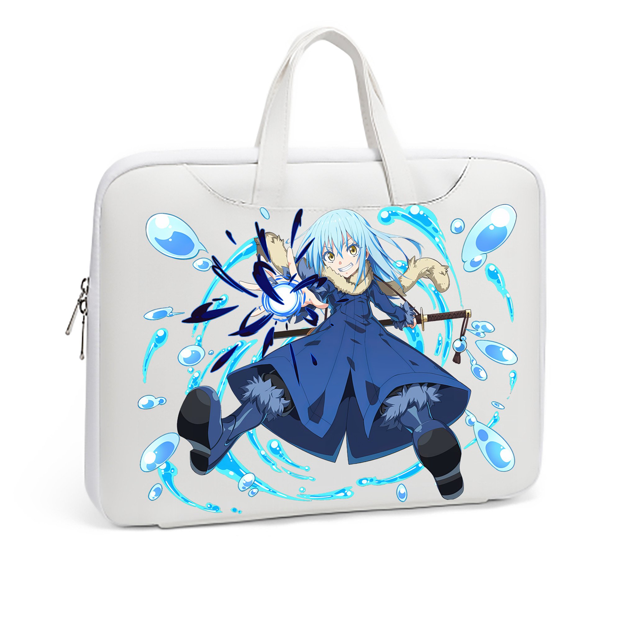 （画像用） 転スラ Regarding Reincarnated to Slime レザーラップトップバッグ　ノートパソコンケース