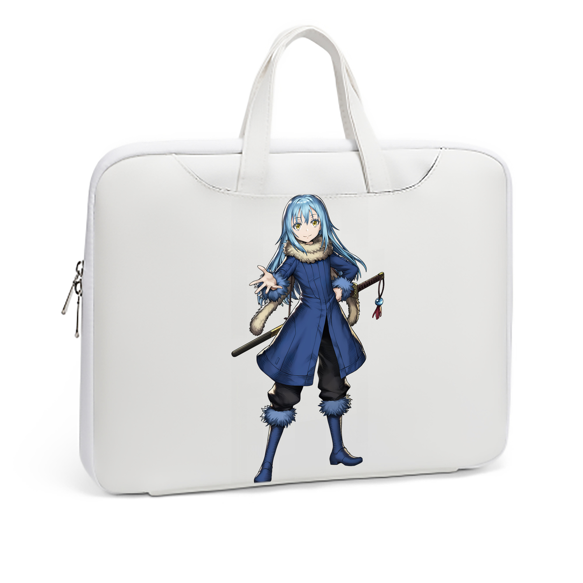 （画像用） 転スラ Regarding Reincarnated to Slime レザーラップトップバッグ　ノートパソコンケース