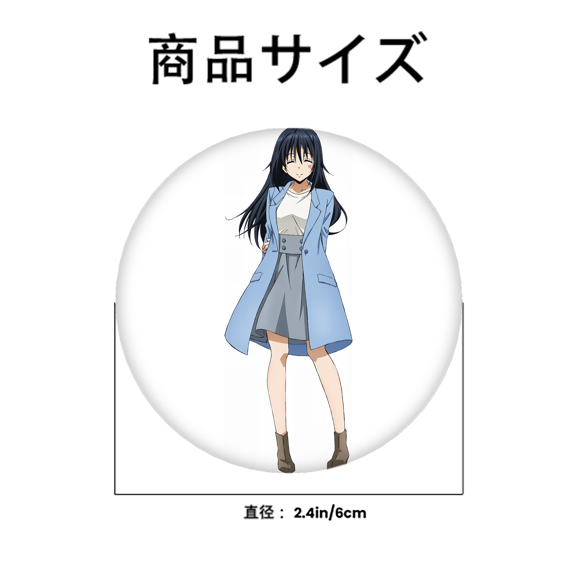 転スラ Regarding Reincarnated to Slime 6cm 缶バッジ 複数セット