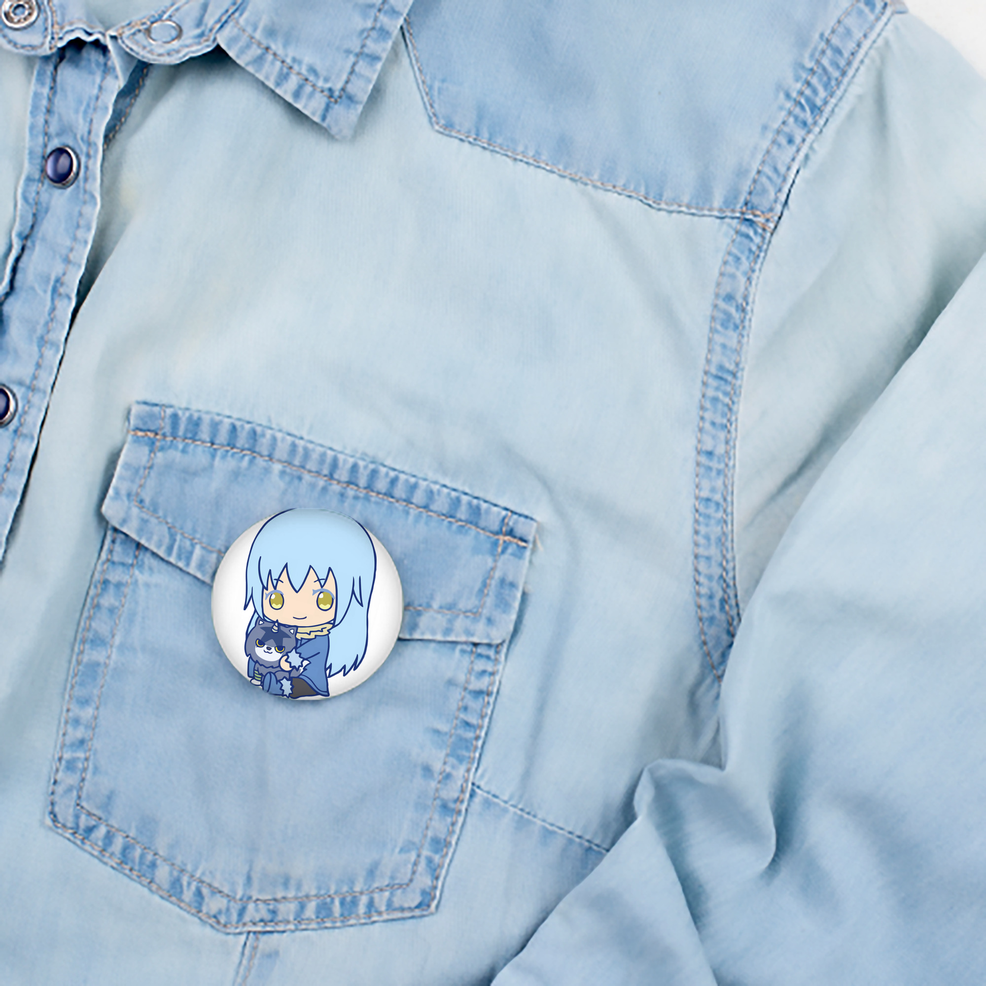 転スラ Regarding Reincarnated to Slime 6cm 缶バッジ 複数セット