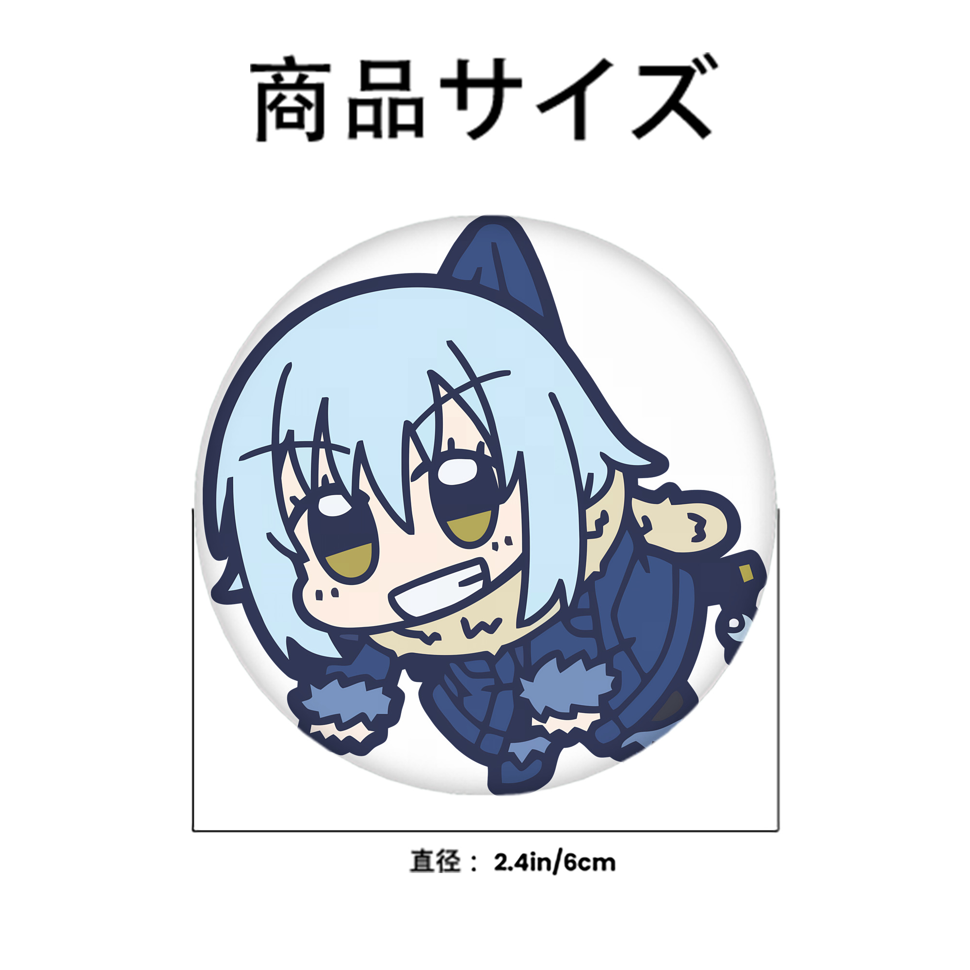 転スラ Regarding Reincarnated to Slime 6cm 缶バッジ 複数セット