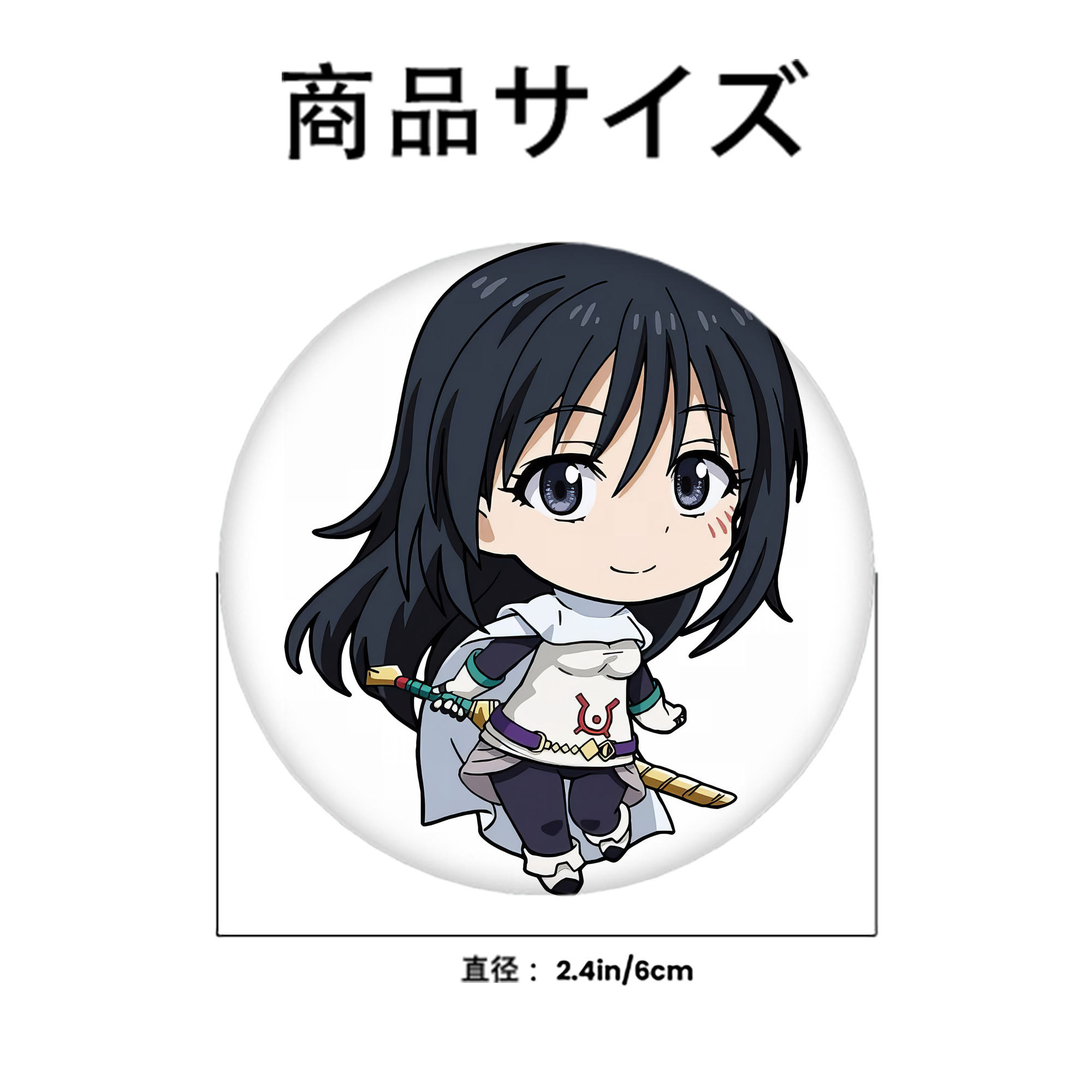 転スラ Regarding Reincarnated to Slime 6cm 缶バッジ 複数セット