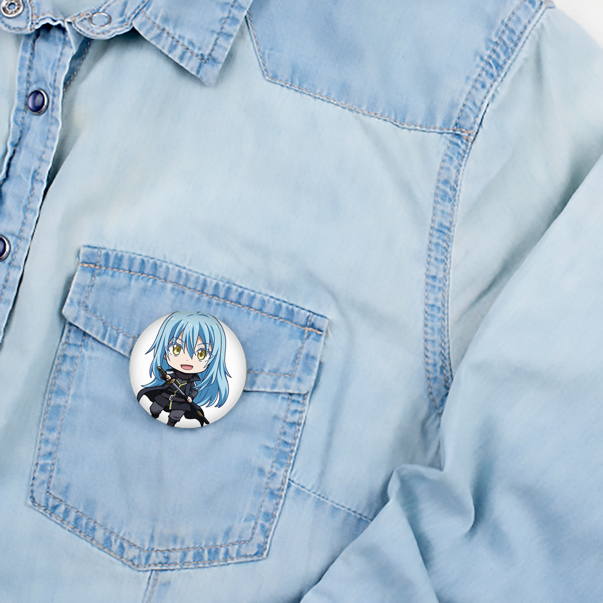 転スラ Regarding Reincarnated to Slime 6cm 缶バッジ 複数セット