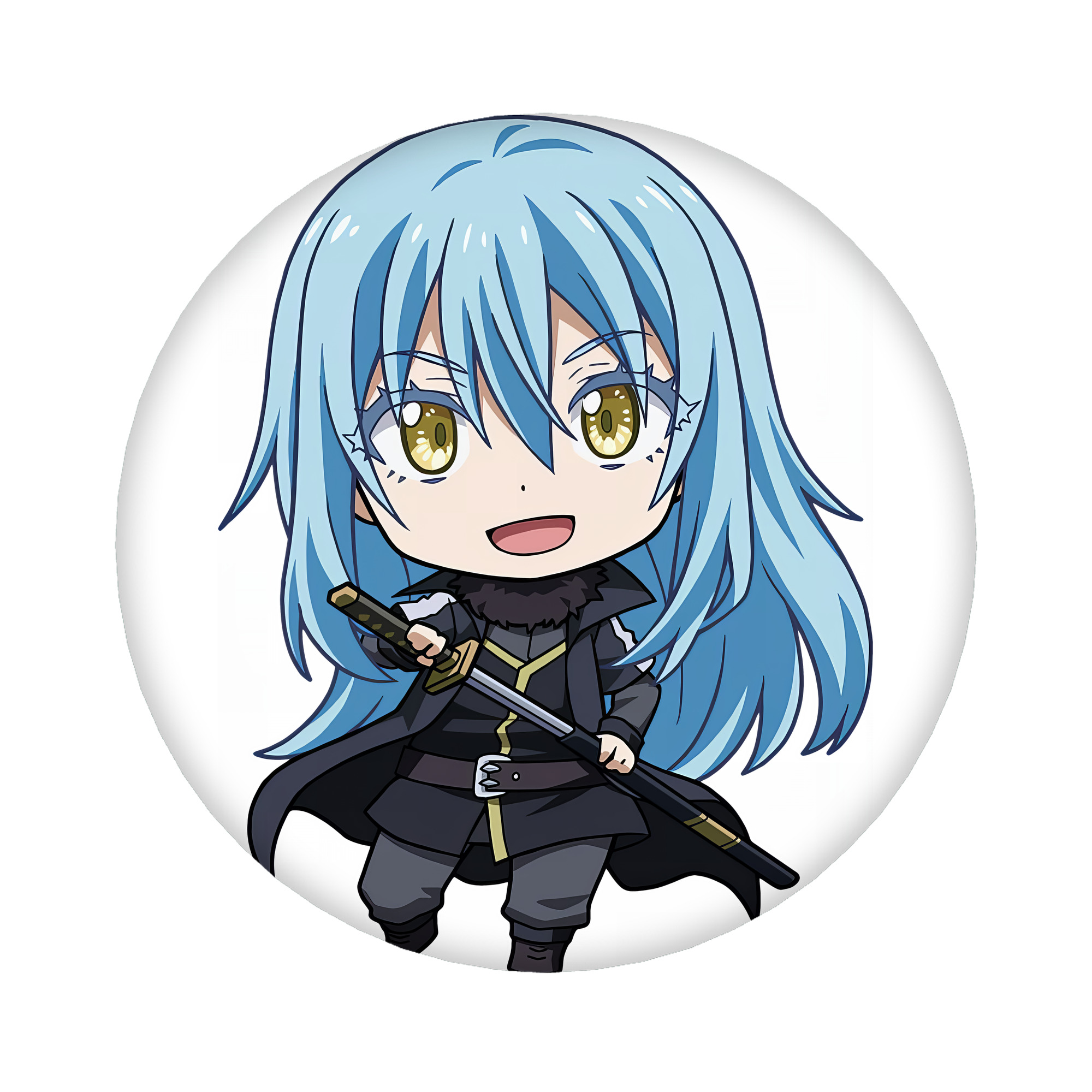 （画像用） 転スラ Regarding Reincarnated to Slime 6cm 缶バッジ 複数セット